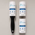 Lint Rollers for Pet Hair, White, Sticky Remover for Couch, Clothes, Furniture and Carpet, Dog and Cat Fur Remover, Animal Fuzz, 3 Large Sticky Rollers